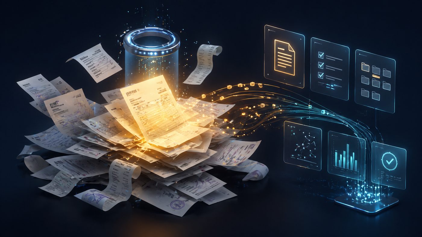 Belegverarbeitung: Eingehende Belege werden automatisch digitalisiert